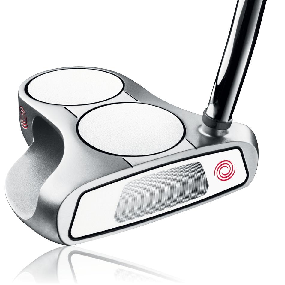 White Steel 2-Ball Mid Putter